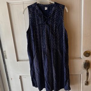 Old Navy Navy Blue Sleeveless Mini Dress